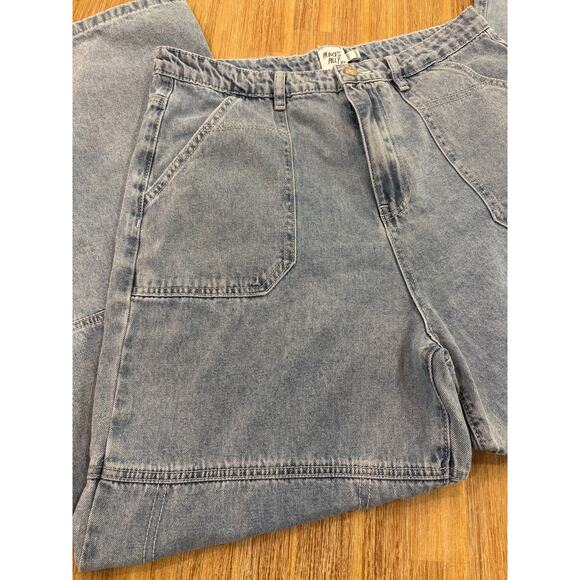 Princess Polly Wide Leg Jeans Size 10 - Picture 2 of 9